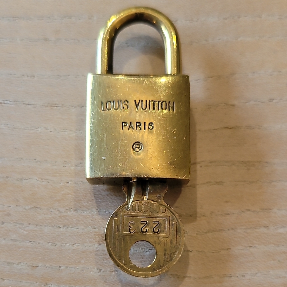 Louis Vuitton Gold Padlock